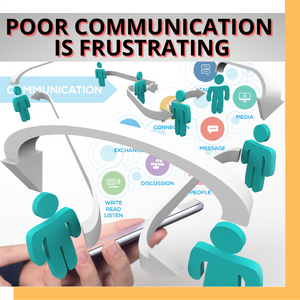 Image showing a bunch of people unable to communicate effectively with each other