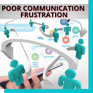 Image showing a bunch of people unable to communicate effectively with each other